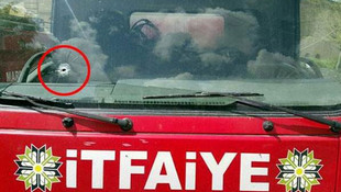 Görev başındaki itfaiye erleri PKKnın saldırısına uğradı