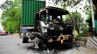 Pakistanda Mümtaz Kadrinin idamını protesto eden 300 gösterici gözaltına alındı