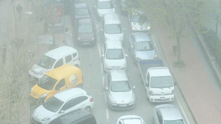 Samsun'da sis etkili oldu