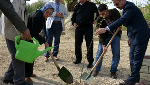 Şehit Piyade Yüzbaşı Çiğa adına hatıra ormanı oluşturuldu