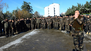 Şırnak'ta şehit polis için tören