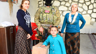 Şırnak'taki ailelere gıda yardımı