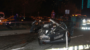 Şişli'de trafik kazası: 1 ölü, 2 yaralı