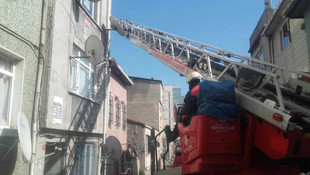 Şişli'de yangın
