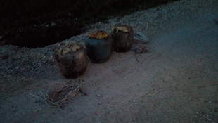 Surda 3 adet bomba imha edildi