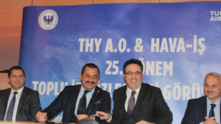 THY ile Hava-İş'in TİS imza töreni