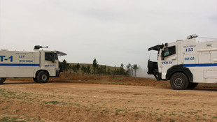 TOMA'lar ağaç suladı