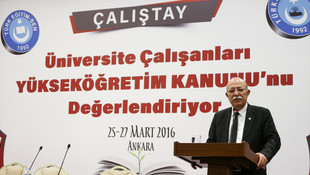 Üniversite Çalışanları Yükseköğretim Kanunu'nu Değerlendiriyor çalıştayı