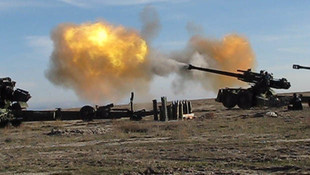 Fırtına obüsleri DAEŞ hedeflerini vurdu