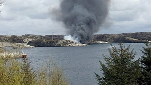 Norveçte helikopter kazası
