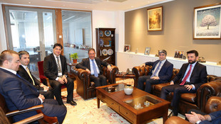 AA'dan Türkiye'nin Brüksel Büyükelçisi Olcay’a ziyaret