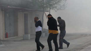 Adana'da apartmanda yangın