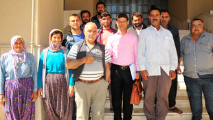 Adana'da eylem yapan patates üreticileri