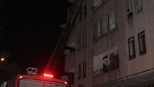 Adıyaman'da ev yandı