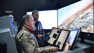 Akar'dan 3'üncü Ana Jet Üs Komutanlığında denetleme