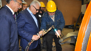 Bakanlar Yılmaz ve Yıldırım Sivas'ta