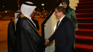 Başbakan Davutoğlu, Katar'da