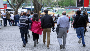 Başkentte izinsiz gösteriye müdahale