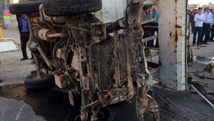 Batmanda trafik kazası: 1 ölü 1 yaralı