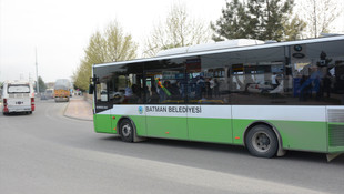 Belediye otobüsleri terörist cenazesinde
