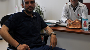 Bir yılda 110 kilo verdi