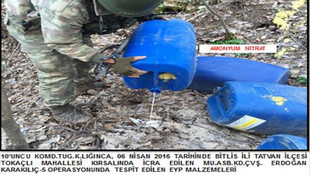 Bitlis'te terör operasyonu