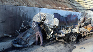 Düzcede yakıt tankeri patladı! Olayda bir kişi hayatını kaybetti