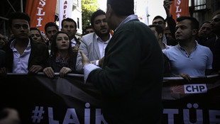 CHP İstanbul İl Gençlik Kolları protestosu