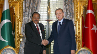 Cumhurbaşkanı Erdoğan, Pakistan Cumhurbaşkanı Hüseyin ile görüştü