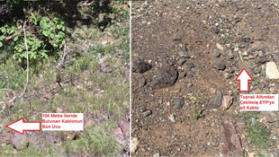 Diyarbakırda yola döşenen patlayıcı imha edildi