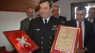 Donanma Komutanı Oramiral Kösele, İnebolu'da