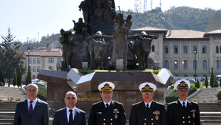 Donanma Komutanı Oramiral Kösele Kastamonu'da