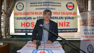 Eğitim-Bir-Sen Genel Başkan Yardımcısı Selvi Diyarbakır'da