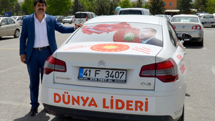 Erdoğan'a destek için yola çıkan Özavcı, Malatya'ya ulaştı