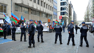 Ermenistan, Brüksel'de protesto edildi