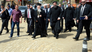 Fener Rum Patriği Bartholomeos Gökçeada'da