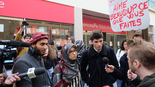 Fransız üniversitesinde Başörtüsü Günü