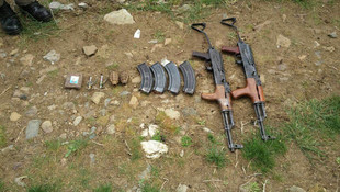 Gaziantep'te toprağa gömülü mühimmat bulundu