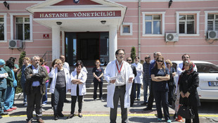 Hastane çalışanlarından kreş tepkisi