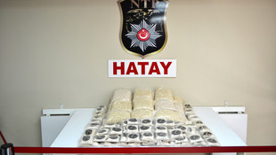 Hatayda 427 bin uyuşturucu hap ele geçirildi