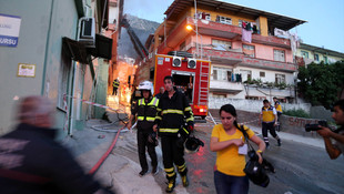 Hatay'da ev yangını