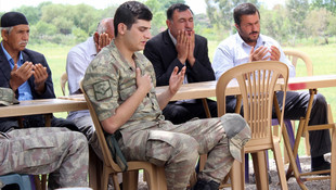 Hatay'da şehit için mevlit okutuldu