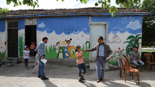 Hatay'da Suriyeli çocuklara aşı