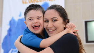 Havuzda engel tanımadılar