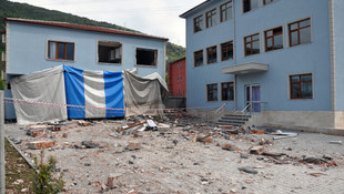 İlkokul lojmanında kalorifer kazanı patladı