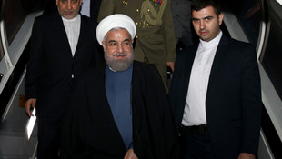 İran Cumhurbaşkanı Ruhani, İstanbul'a geldi