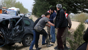 Ispartada trafik kazası