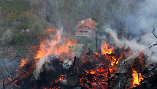 Kastamonu'da yangın
