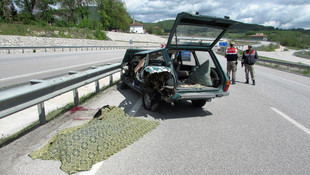 Samsunda trafik kazası: 1 ölü