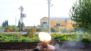 Kilis'e düşen roket mermileri